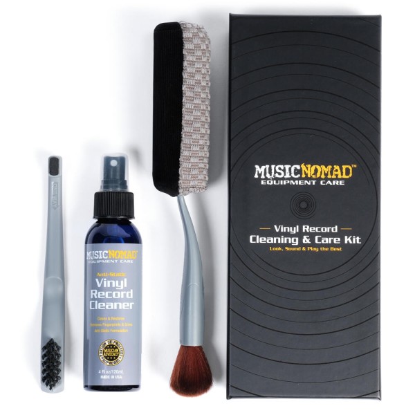 MusicNomad 6 'n 1 Next Level Vinyl Record Cleaning & Care Kit (MN890)