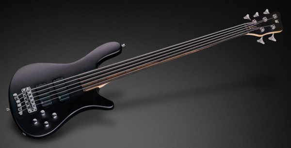 Warwick RockBass Streamer Standard, 5-String, Fretless - Nirvana Black Transparent Satin