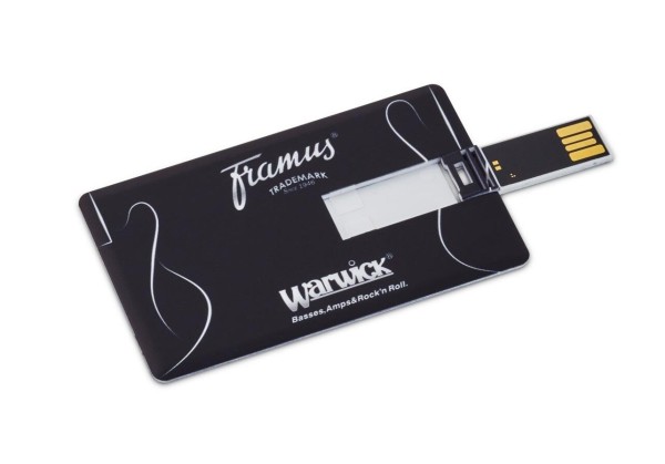Framus & Warwick Promo - USB Card (500 MB)