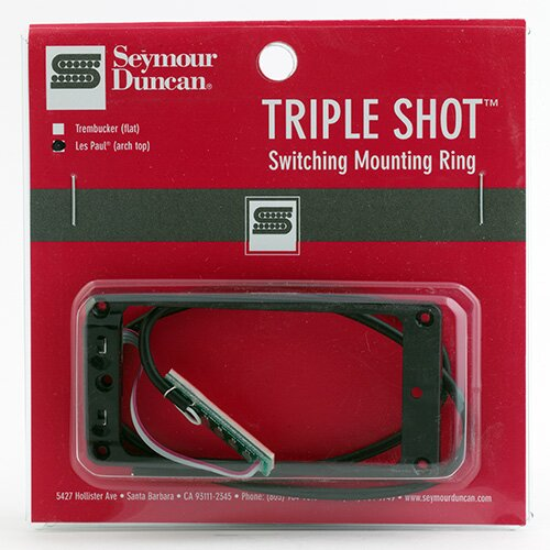 Seymour Duncan STS-2B - Triple Shot, Bridge Switching Mounting Rings, Arched