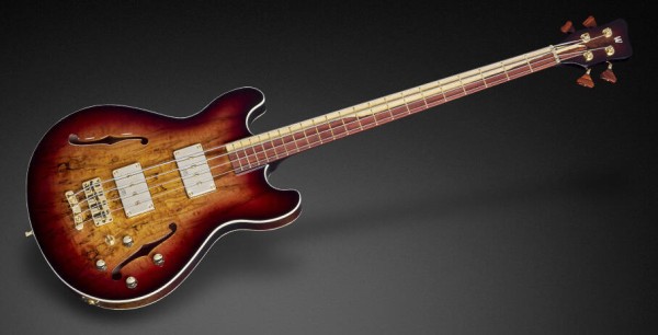 Warwick Custom Shop Star Bass II, 4-String - Vintage Sunburst High Polish - 16-3201