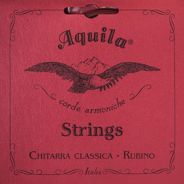 Aquila 139C - Rubino Series, Classical Guitar Bass Strings - Normal Tension