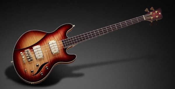 Warwick Masterbuilt Sklar Bass I Signature, 4-String - Vintage Sunburst Transparent High Polish