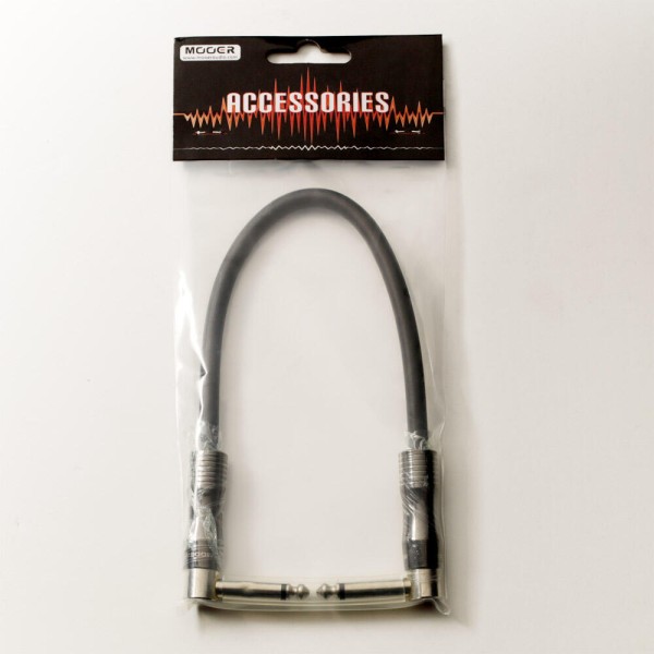 Mooer Patch angled Head angled Head Patch Cable, 20 cm