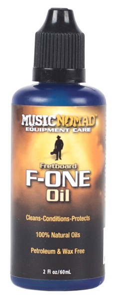 MusicNomad Fretboard F-ONE Oil (MN105) - Fretboard Cleaner and Conditioner, 60 ml (2 oz.)