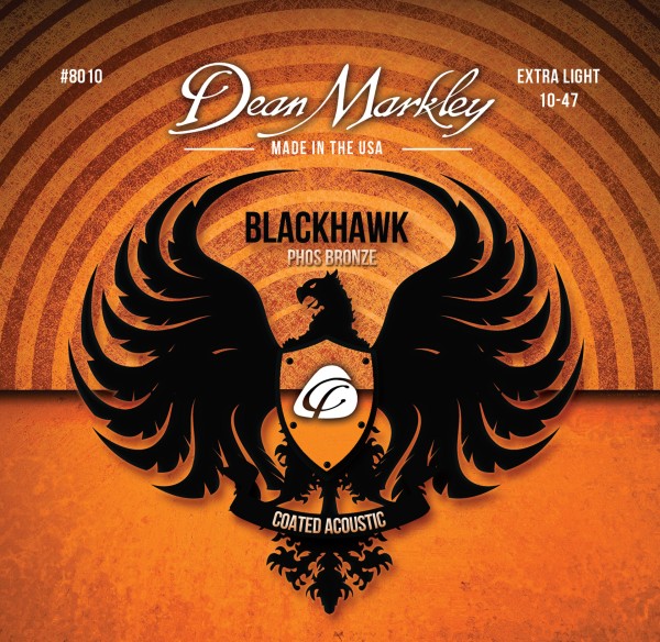 DMS Blackhawk Coated Acoustic Guitar Strings