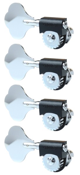 Grover 143 Series - Lightweight Bass Machine Heads, 4-in-Line