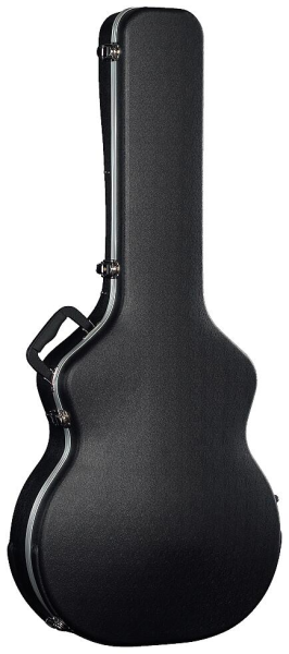 RockCase - Standard Line - Acoustic Guitar ABS Case (Jumbo / 12-String Jumbo / Jazz), Arched Lid, Curved