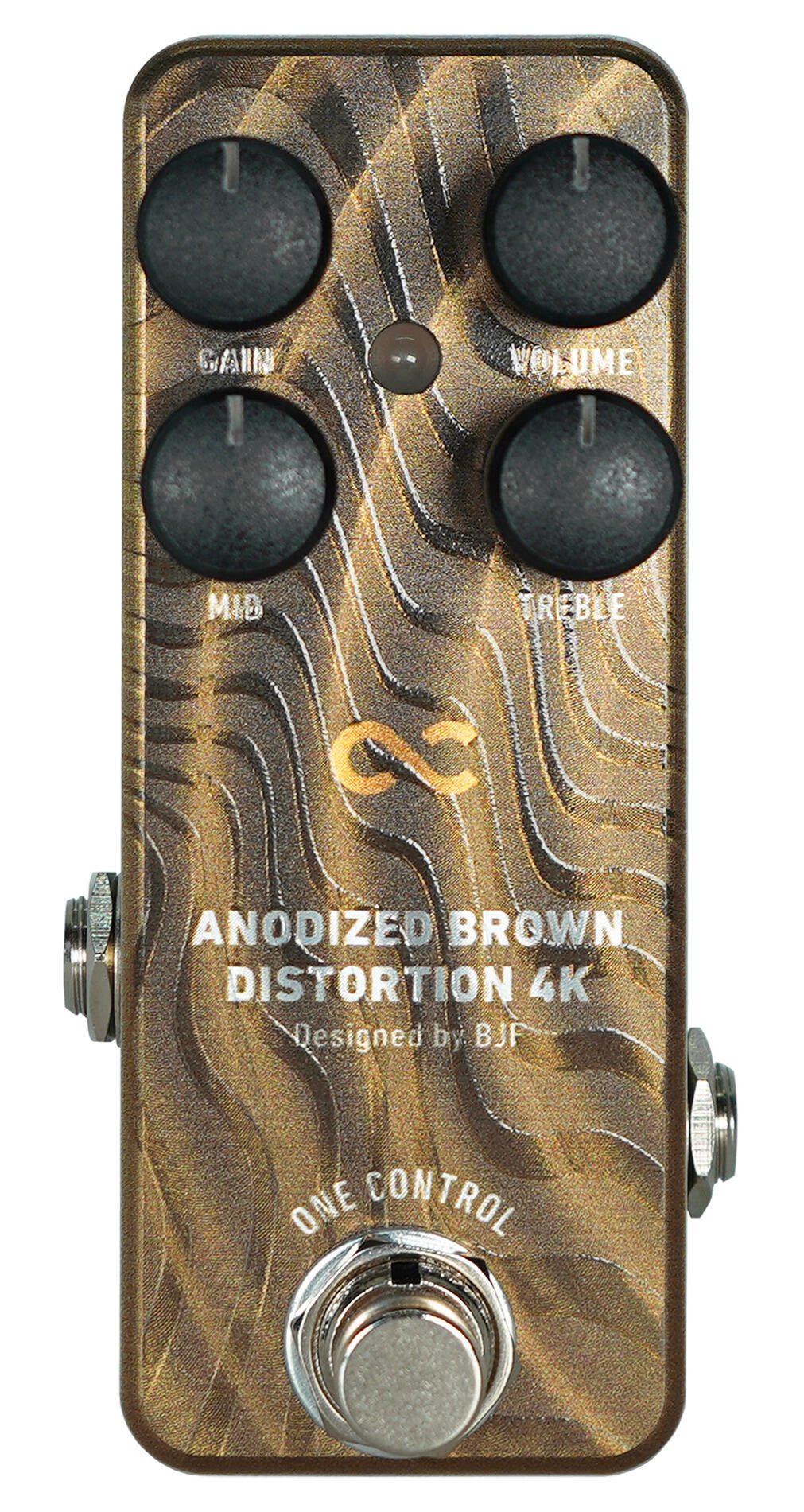 anodized brown distortion 4k