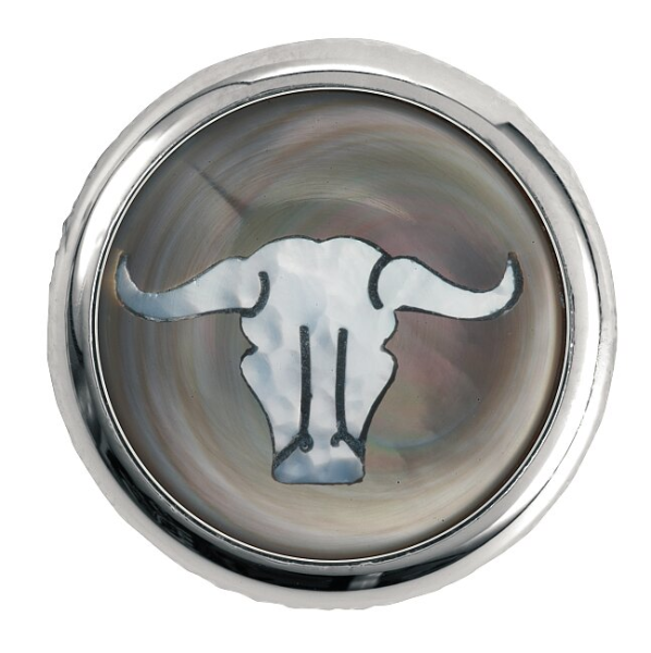 Framus & Warwick - Potentiometer Dome Knobs, Bull Skull Inlay