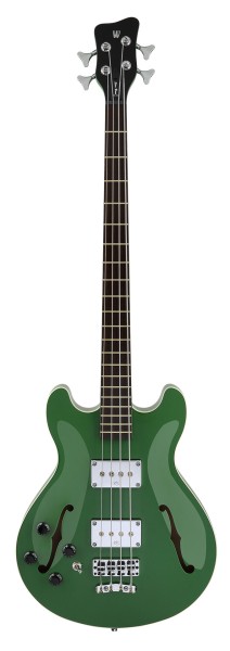 Warwick Teambuilt Pro Series Star Bass, Lefthand, 4-String - Solid Green High Polish