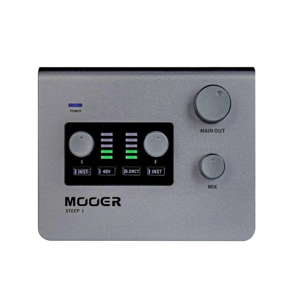 Mooer STEEP I, Multi-Platform Audio Interface (Grey)