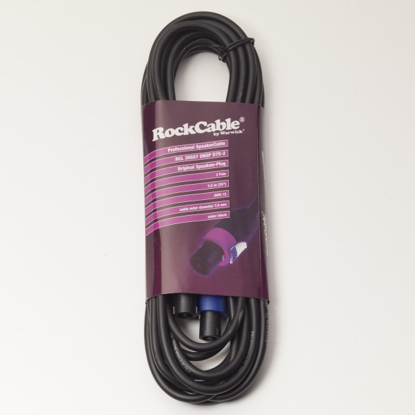 RockCable Speaker Cable - SpeakON plugs, 2 Pole
