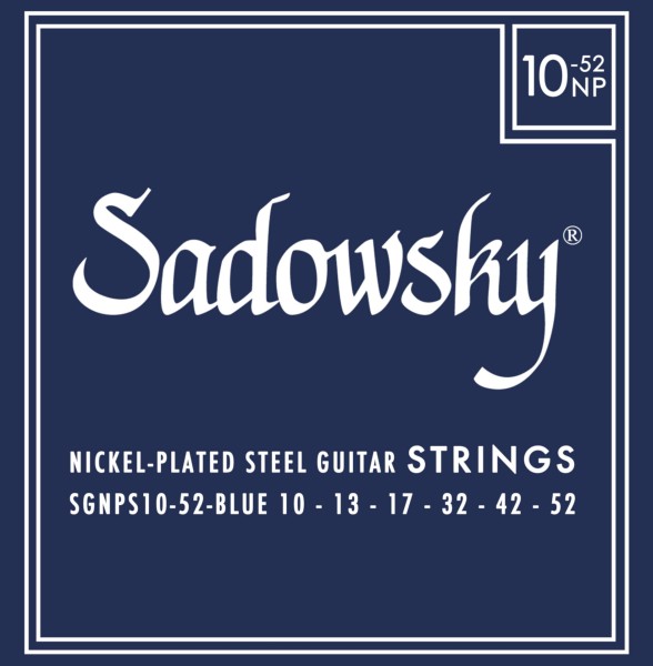 Sadowsky Blue Label Guitar String Set, Nickel Plated Steel