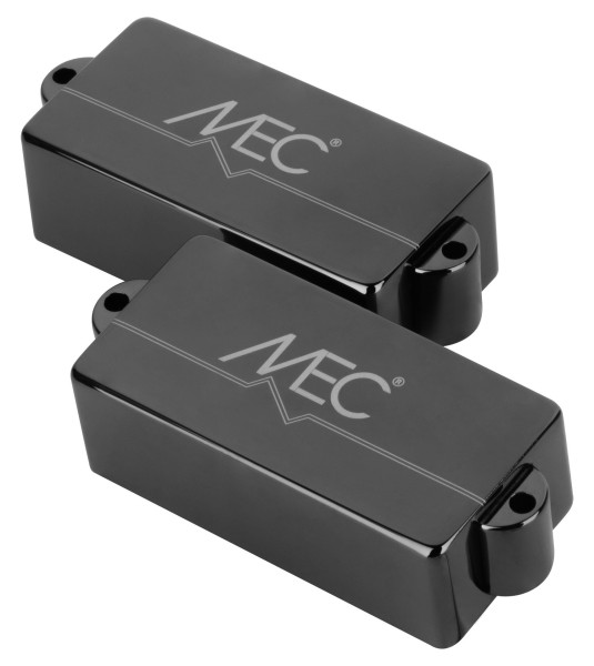 MEC Active P-Style Bass Pickups, Metal Cover, 4-String