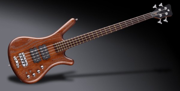 Warwick German Pro Series Corvette $$ 4-String Electric Bass Guitar Natural Satin 