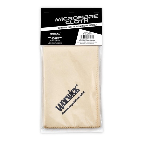 RockCare Microfiber Cloth, Warwick Logo Imprint (30 x 30 cm)