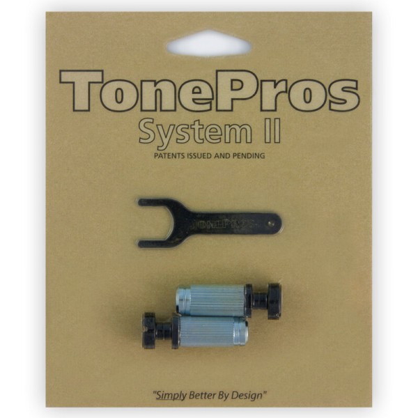 TonePros VS1 - Standard Steel Locking Studs (Vintage Series)