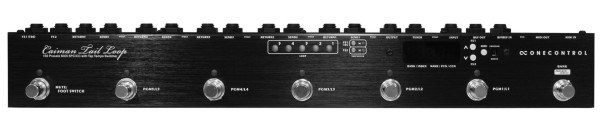 One Control Caiman Tail Loop - Programmable 5-Channel Loop Switcher