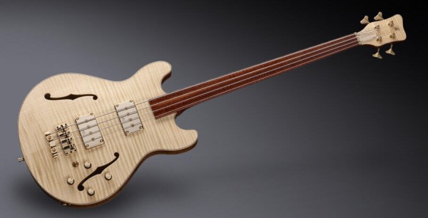 Warwick Custom Shop Star Bass II, 4-String - Natural Transparent High Polish - 14-2588