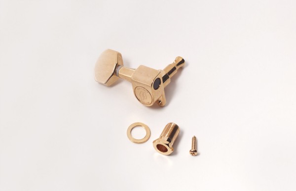Hipshot Classic Closed Guitar Tuning Machine - Treble Side (Right) - Gold