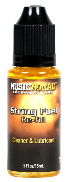 MusicNomad String Fuel Refill (MN120) - String Cleaner and Lubricant, 15 ml (0.5 oz.)