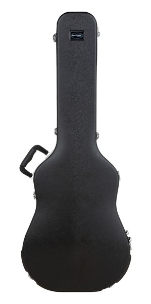 RockCase - Standard Line - Acoustic Guitar ABS Case, Arched Lid, Curved