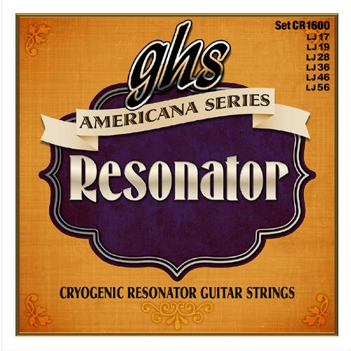 GHS Americana Series - Resonator String Set, Regular, .017-.056