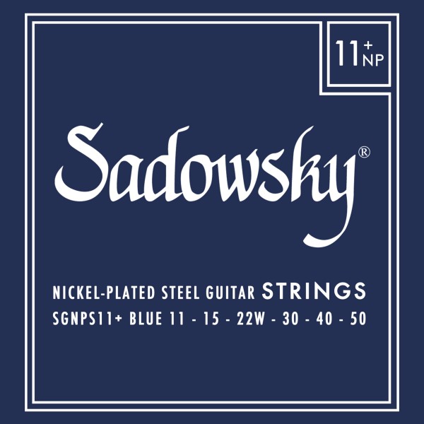 Sadowsky Blue Label Guitar String Set, Nickel Plated Steel