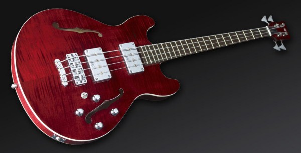 Warwick Custom Shop Star Bass II, 4-String - Red Transparent High Polish - 13-2368