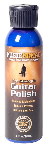 MusicNomad Guitar Polish (MN101) - Guitar Polish Pro Strength Formula, 120 ml (4 oz.)